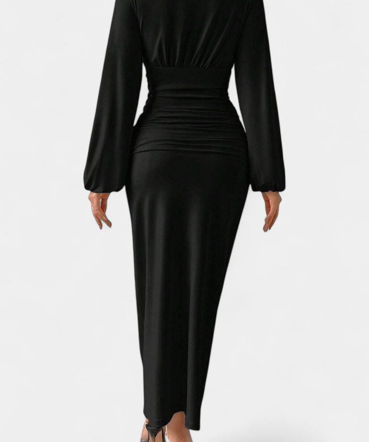 Augusta | V-hals kjole