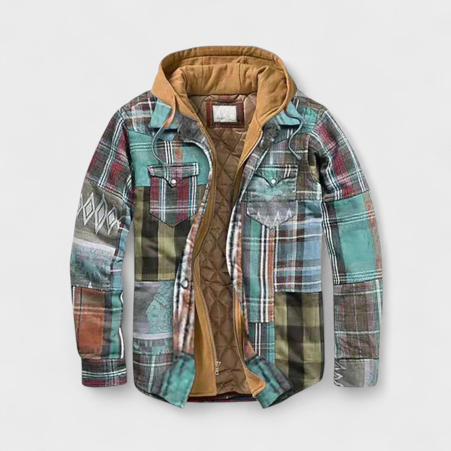 Holger™ | Quiltet Patchwork Jakke