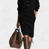 Kornelia™ | Elegant Strikket Kjole