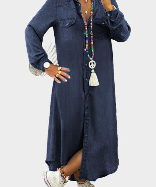 Laura | Denim kjole