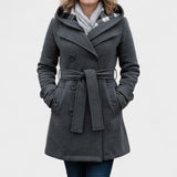 Leona™ | Elegant dobbeltradet frakke