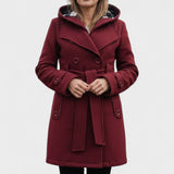 Leona™ | Elegant dobbeltradet frakke