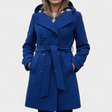 Leona™ | Elegant dobbeltradet frakke