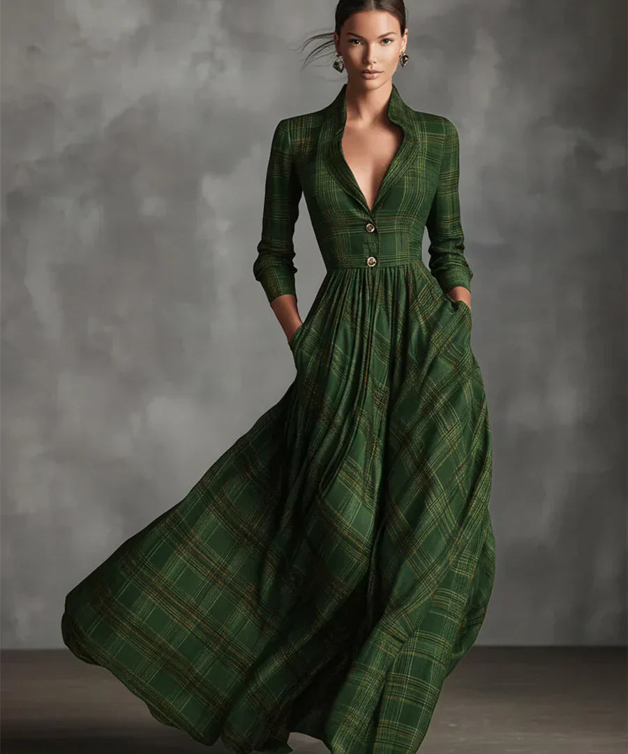 Karla -  Langt, moderne kjole