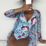 Emilie – Sommerbadedragt med blomster